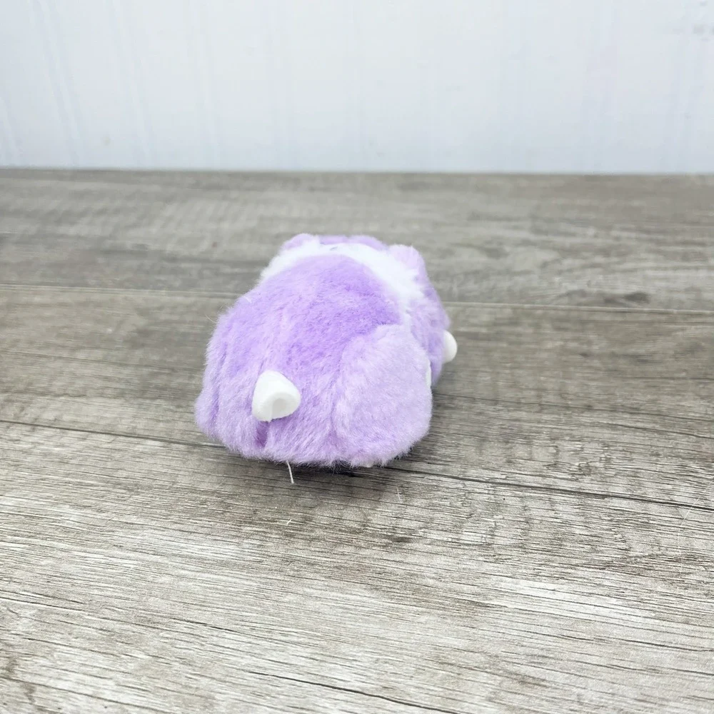 Zuru Zhu Zhu Pets Purple White Motorized Plush Hamster Robotic Toy DG20240408
